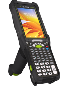 Zebra MC9400, Industrial Handterminal, Scanner: 1D | 2D, imager | SE5800 | Extended Range, Screen size: 10.9cm | 4,3'', Keypad: 43 keys, Functional Numeric, pistol grip, vibration, Bluetooth 5.3, WiFi 6E, NFC, Micro SD-Slot, Processor: Qualcomm Octa Core,