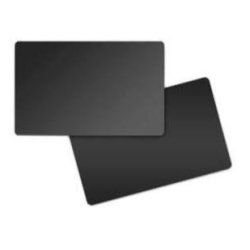 Zebra Plastic Cards, 30mil | 76mm, Pack of 500 Cards, Color: Black | 800050-158