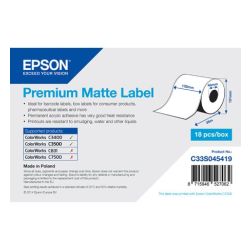 Epson Label Roll, Normal Paper, Width: 102mm, Length 35m