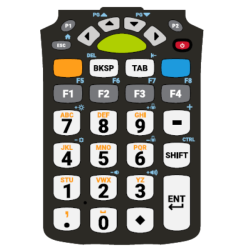 Zebra Keyboard, 29 keys, Numeric, fits for: MC9300, MC9400, MC9450 | KYPD-MC9329NMR-01